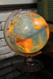 Vintage World Globe Lamp World Globe Lamp Globe Lamps World Globes