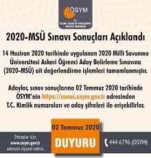 Kimlik / yu / aday numarasını aşağıdaki forma girerek belgenin ösym'deki kayıtlarla eşleşip eşleşmediğini kontrol edebilirsiniz.) Osym 2020 Msu Sinavi Sonuclari Aciklandi Https Sonuc Osym Gov Tr Sorgu Aspx Sonucid 6972 Facebook
