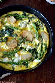 Frittata Printaniere A La Ricotta Del S Cooking Twist Recipe Ricotta Frittata Ricotta Spring Vegetables