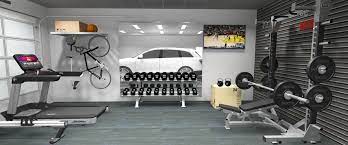 There are a few bumper plates and quite a few 45 lb plates that were likely purchased on craigslist as well as a small amount of dumbbells. How To Build A Home Gym In Your Garage