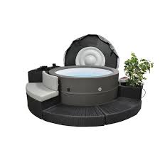 Swift Current V2 5 Person 125 Jet Inflatable Plug And Play Spa Portable Spa Canadian Spa Swift Current
