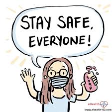 Stay Safe Take Care And Follow The Precaution Di 2020 Buku Kliping Buku Kesehatan