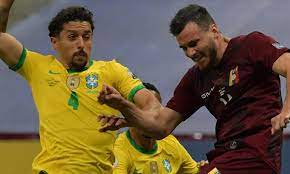 Roberto firmino cannot believe his luck after missing a chance against venezuela. 4a G3da Nttkvm