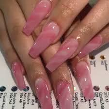 Nail Fanatic On Instagram Bubblegum Mixed With Cotton Candy Follow Nailthegram For Mo Dipped Nails Fall Acrylic Nails Long Nails