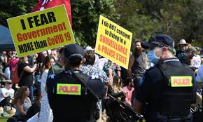 An expert has warned the sydney protest could plunge all of nsw into lockdown as fears grow about a the superspreading event. Anti Lockdown Protests Across Australia As Covid Cases Surge To Record Levels In Sydney New South Wales The Guardian
