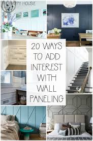 3d wall panels in the bedroom with purple color effect. 20 Ways To Add Interest With Wall Paneling The Happy Housie