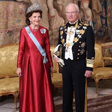 Queen Silvia of Sweden Dazzles in Spectacular Brazilian Tiara for Husband King Carl Gustaf’s 80th Birthday Dinner