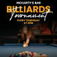 Pool Tournament @ McCarty’s Bar event in Redwood Valley, CA