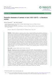 Any journal impact factor or scientometric indicator alone will not give you the full picture of a science journal. Pdf Parasitic Diseases Of Camels In Iran 1931 2017 A Literature Review