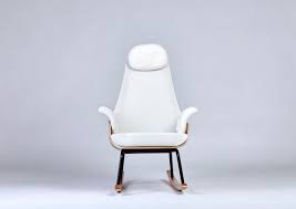 A Rocking Chair Reinvented For New Moms Rocking Chair Furniture Breastfeeding Chair