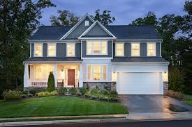 Amherst Model Home With Covered Porch Winchester Virginia Richmond American Homes Richmond American Homes Richmond American Dream House Exterior