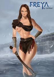 Rule 34 Freya Natthelich - Unique God of War Porn