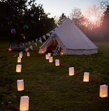 Hilles House Is An Unusual Wedding Venues In Cotswolds For Romantic Wedding Events Near Gloucester This Unique Weddin Tent Glamping Glamping Party Candle Bags