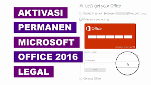 Download Install Microsoft Office Pro 2016 Original Aktivasi Permanen Legal Youtube