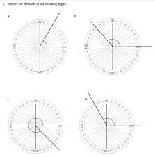 using a circular protractor examples solutions homework videos worksheets lesson plans