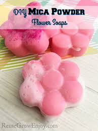 Therefore, mica powder is soft and sparkly like very fine glitter. Mica Powder Soap Making Flower Soaps With Natural Color Option Reuse Grow Enjoy