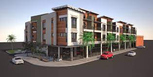 Building Los Angeles Mixed Use Oliver Apartments Rise In Culver City Small Apartment Building Building Townhouse Exterior