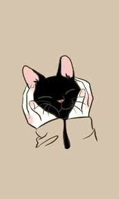 Wallpaper 142 Ilustrasi Karakter Seni Kucing Anak Kucing Menggemaskan
