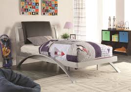 Browse designer beds from our contemporary bedroom furniture collections. Modern Metal Twin Bed