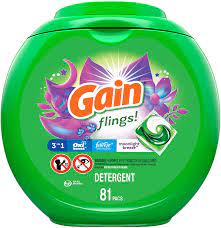 They have that incredible gain smell and are super easy to use. Buy Gain Flings Laundry Detergent Soap Pacs High Efficiency He Moonlight Breeze Scent 81 Count Packaging May Vary Online In Germany B01c307u7a