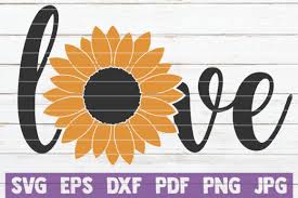 Download Sunflower Love Graphic By Mintymarshmallows Creative Fabrica PSD Mockup Templates