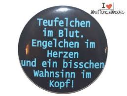Witziger Grosser Spruch Button Teufelchen Im Blut Was Du Deinen Mitmenschen Schon Immer Mitteilen Wolltes Spruche Witzige Spruche Lebensweisheiten Spruche