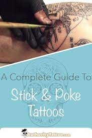 In This Article We Discuss Everything There Is To Know About Stick And Poke Tattoos Including How They Re Perfo Stick And Poke Stick N Poke Tattoo Poke Tattoo