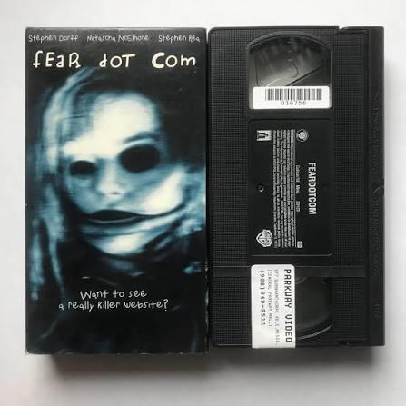 Feardotcom VHS Tape Retro 2000s Horror Cyber Thriller Nostalgic Gift - Etsy