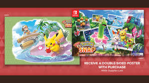 The volcano's pokemon sign is a koffing. New Pokemon Snap Pre Order Bonus For Gamestop Announced Nintendo Wire