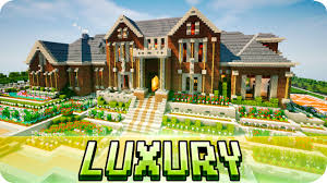 It has 3 floors and a basement with a farm. Minecraft Luxury Brick Mansion House Map W Download Youtube