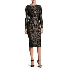 Women S Dress The Population Emery Sequin Midi Dress 258 Liked On Polyvore Fea Long Sleeve Cocktail Dress Long Sleeve Sequin Dress Sequin Cocktail Dress