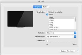 How To Show All Possible Screen Resolutions For A Display In