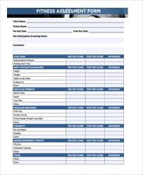Canceling your la fitness membership by phone. Free 10 Sample Fitness Assessment Forms In Pdf Ms Word