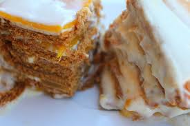 How To Make Mango Float A Traditional Filipino Dessert Mango Float Filipino Desserts Mango Dessert