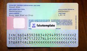 As a new student at the uva, you first have to request a student id card. Netherlands Id Card Template Psd Fake Template