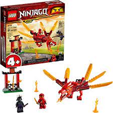 A fun and easy project. Amazon Com Lego Ninjago Legacy Kai S Fire Dragon 71701 Dragon Toy Figure Building Kit 81 Pieces Toys Games
