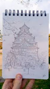 Urban Photo Art Chuo Ward Osaka Japan Osaka Castle Whimsical Art Art Drawings Art Drawings Sketches Creative