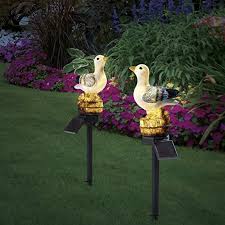 Easymaxx 05741 Led Solar Mowe 2er Set Handbemalt Tageslichtsensor Fur Automatisches Ein Und Ausschalten Bi Solarleuchten Solarleuchten Garten Solarlampen