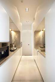 This design can actually be very efficient due to the countertops proximity to appliances and the sink. Epingle Sur Minimalism