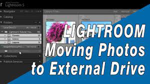 Keep a lightroom catalog together with photographs on an external drive. Lightroom Training How To Move Photos Or Catalog To An External Drive Youtube
