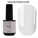 Komilfo Bottle Gel Clear 15 ml with brush - Exclusive price for ...