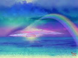 Rainbow Sky With Water Nature Ocean Rainbow Sea Sun Sunrise Sunset Tornado Water Rainbow Wallpaper Nature Wallpaper Nature