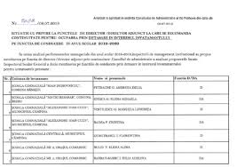 Găsește programul de lucru pentru inspectoratul scolar prahova în strada democraţiei nr. Lista Directorilor De Ècoli Care Au Primit UndÄ Verde SÄ Ocupe FuncÈiile De Conducere In Anul Ècolar 2019 2020 Observatorul Prahovean