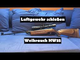 Luftgewehr benchrest ziel download bereit cancairasul ml. Luftgewehr Weihrauch Hw35 Am Heimischen Schiessstand Youtube