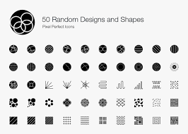 The best selection of royalty free pixel circle vector art, graphics and stock illustrations. 50 Random Designs And Shapes Pixel Perfect Icons Filled Style 523912 Download Free Vectors Clipart Graphics Vector Art