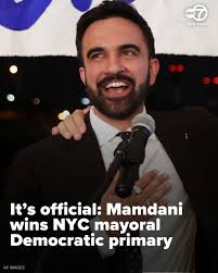 Assemblyman Zohran Mamdani defeated former New York Gov. Andrew Cuomo in  the third round in the New York City Democratic mayoral primary, according  to ranked choice voting results.
