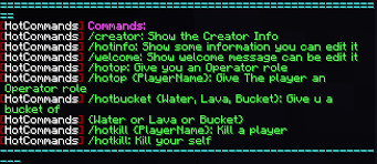 Jan 27, 2020 · first, you need the iron bucket. Hotcommands Spigotmc High Performance Minecraft