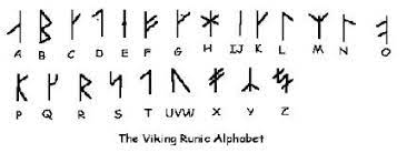 Runic Alphabet Alphabet Code Alphabet