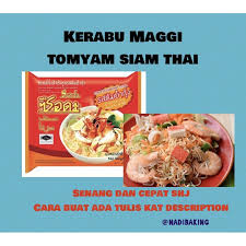 Nak keluar malas, nak masak pun tak berapa rajin. Resepi Kerabu Maggi Thai