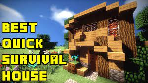 Check out voxpixel to see each farm up close. Minecraft Best Quick Survival House Build Tutorial Xbox Pe Pc Ps3 Ps4 Survival House Minecraft Houses Survival Minecraft Houses Blueprints